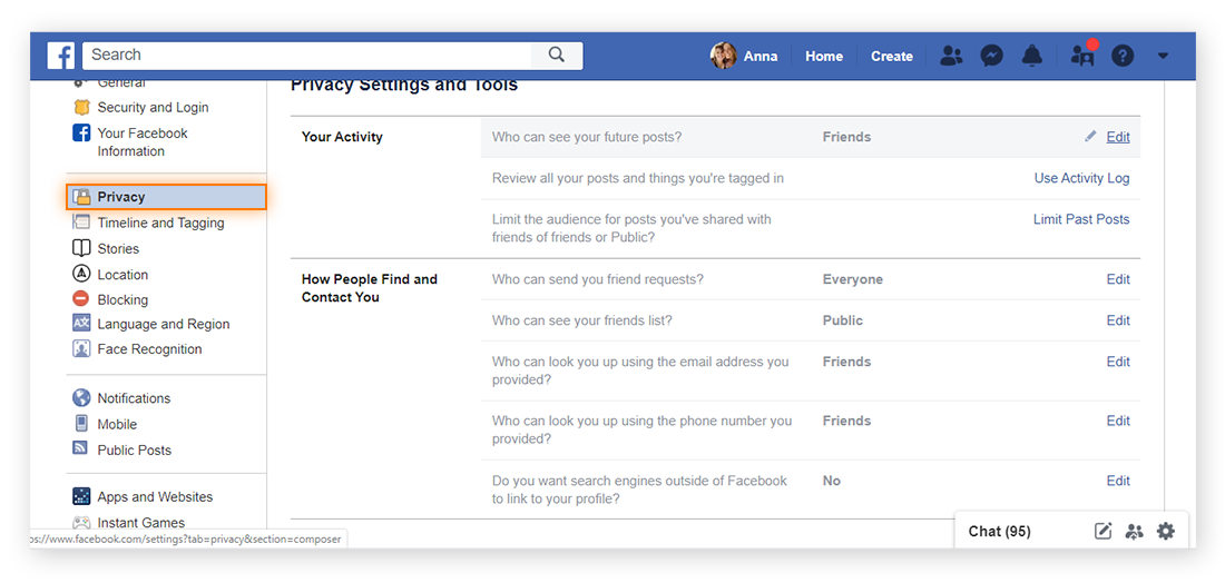 CHANGE VIDEO PRIVACY SETTINGS FACEBOOK visual data 7